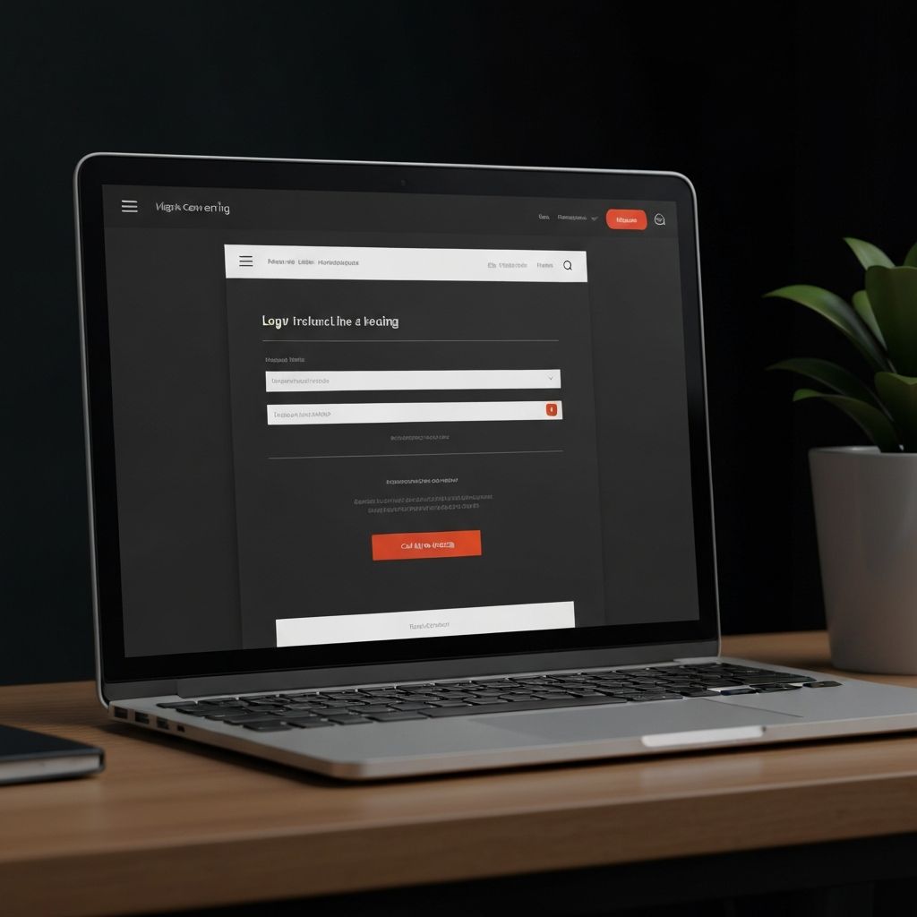 High-converting landing page with lead capture forms and call-to-action buttons